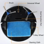 Sweeping robot vacuum cleaner and mop with charging station