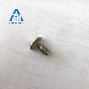 T bolts for fastening elements