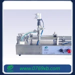 Table type filling machine for bubble water