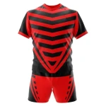 Team Wear 100% Polyester Rugby Uniform Sets For Unisex 2024 New Model Lightweight Rugby Jersey & Shorts Set