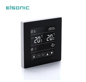 temperature controller 5-2 programmable 12v controlled heater wifi room temperature for boiler touch screen thermostat