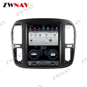Tesla Style Screen Android 9.0 Car Multimedia Player For TOYOTA LAND CRUISER LC100 1992-2002 GPS Audio Radio stereo BT head unit
