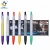The cheapest gift pull out promotion pen with roll out paper custom LOGO flag gift message banner pen