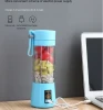 The new MINI USB portable juicer cup is a portable wireless charging small home multi-function automatic fruit juicer