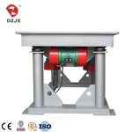 The professional Vibrating Table Brick Making Machinery Concrete Shaking Platform
