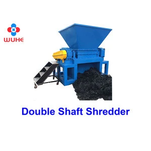 tire shredder machine to make crumb rubber with CE certified quality