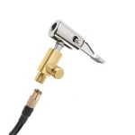 Tire Valve Air Chuck Car Track Tyre Airline Inflator Connector Brass Clip-on Valve Zinc Alloy Tire Repair Tools Inflatable Pump