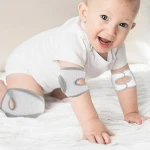 Toddler Kids Knee pad Protector Soft Thicken Terry Non-Slip Dispensing Safety Crawling Well Knee Pads For Child