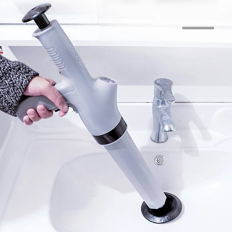 Toilet plunger high quality plastic air pressure plumbing air gun drain blaster Mini Toilet Pumper for Toilet Unclogged