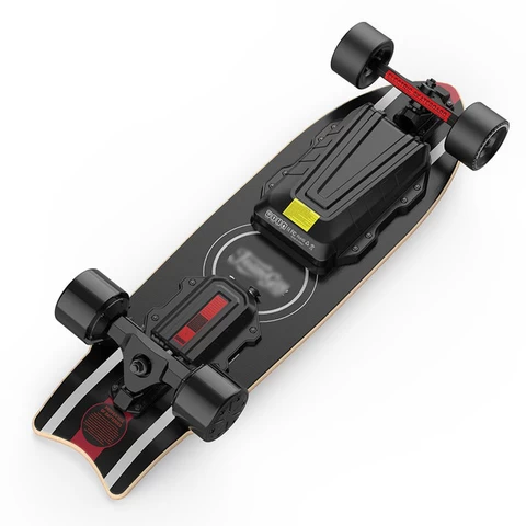 Top fashion hot selling 4 wheel drive longboard skate board e skateboard electric