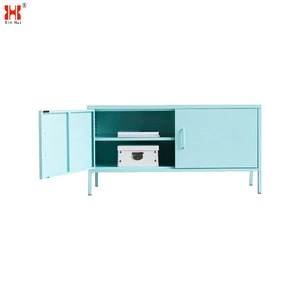 Top quality black design living room cabinet/TV stand cabinet/small storage cabinet