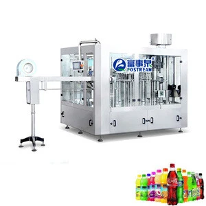 Top Quality Plastic PET Bottle Drinks Bottling Machine Plant/Carbonated Drink Machine Filler