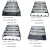 Import Top selling Auto universal 4x4 accessories removable car roof luggage rack from China