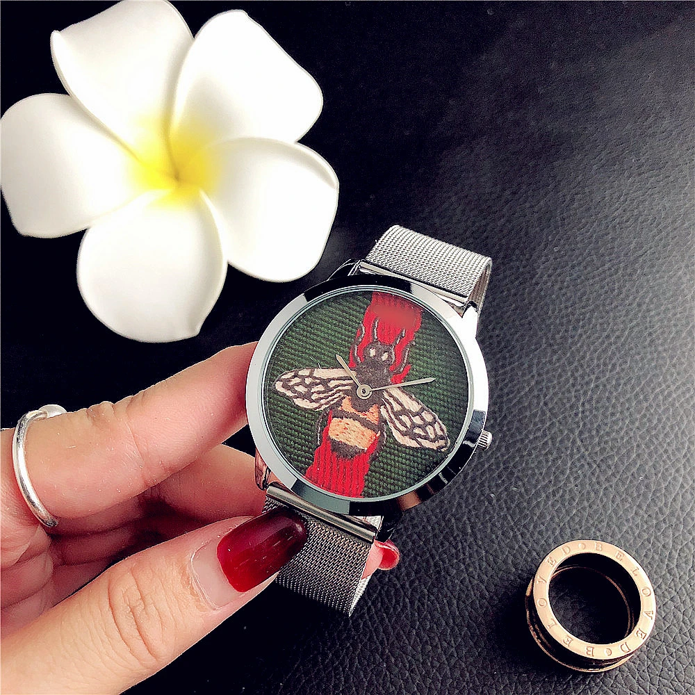 Trade Assurance diamond brand watches fitness stainless steel wristwatches custom logo watch with good quality