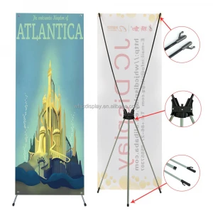 Trade show light economic advertising 80*180cm x banner stand