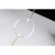 Import Transparent Acrylic Hook Clothing Store Clothes Display Hook Hat Scarf Hanging from China