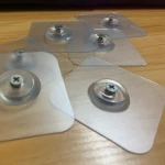 Transparent Self-adhesive Heavy Duty Traceless Nail-free No Drilling Sticker Sticky Tape Screw for Bathroom Shelves Storage Rack
