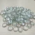 Import transparent stone glass pebbles polished face glass craft artificial stone from China