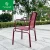 Import Trendy commercial furniture stackable metal chairs aluminum garden chairs for bistro cafe hotel from China