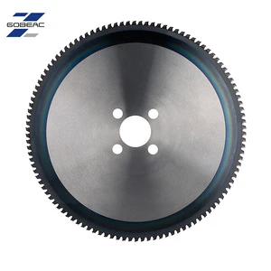 Tungsten carbide and PVD steel pipe saw blade