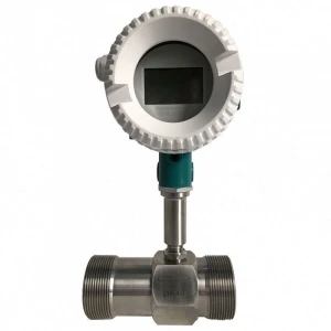 Turbine Flowmeter Measure Lubricant Oil 10-40 Analog Digital Air Flow Meter
