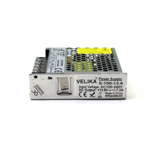 ultra-thin  Power Supply 13.8V 100W To DC SMPS For Led Strip Display LightSwitch Driver Light Transformer 110V 220V AC