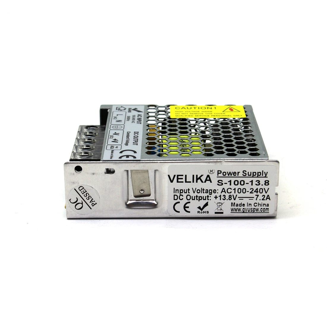 ultra-thin  Power Supply 13.8V 100W To DC SMPS For Led Strip Display LightSwitch Driver Light Transformer 110V 220V AC