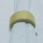 Uniquely Styled Mulitocoloured Resin Napkin Rings