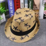 Unisex Paper Straw Fedora Hats Beach Summer Sun Mexico Sombreros Jazz Hat