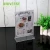 Import UNIVERSE clear slant back acrylic sign holder with wood base acrylic letter sign from China