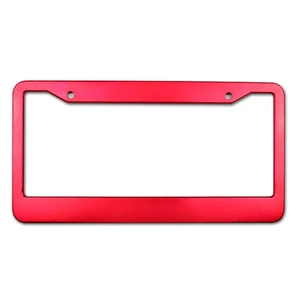 USA aluminum license plate frame for usa size US car license plate frame custom car plate