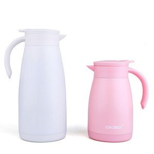 Vacuum Insulated Stainless Steel  1L Thermos Coffee Vacuum Pot