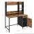 Import Vasagle Large Computer Desk with Hutch, Modern Writing Desk with Bookshelf, PC Laptop Study Table Workstation for Home from China