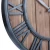 Import Vintage Bronze Metal Solid Wood Noiseless Big Oversized Farmhouse Rustic Barn  Wall Clock from China