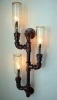 Vintage Industrial Pipe Wall Lamp