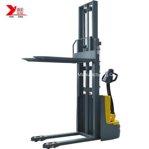 Buy Walkie Rider Type Full Electric Stacker Forklift 1t 1.5t 2t ...