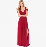Walson Apparel Ladies Maxi Prom Party Dresses Evening Chiffon Women evening dress