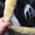Import Warm in winter 100% wool sheepskin car steering wheel cover from China