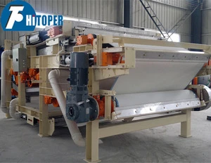 Wastewater treatment plant belt filter press for sale, newly dewatering machine
