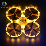 Watch Control Flying Toys Gravity RC Hand Induction Aircraft Hovering Quadcopter Mini Smart Drone RC Sensor