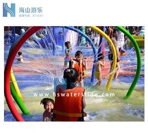 water play equipment manufacturer for spirl slides use in the water park