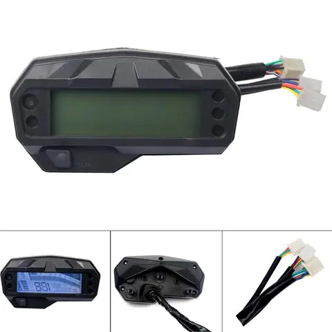 Buy Water Temperature Meter Gauge Sensor Digital Tachometer Display For ...