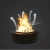 Import Water Vapor Fire Steam Electric Fireplace Fire Pit Fire Bowl Steam Flame Effect Log Set Design for Home Decoration from China