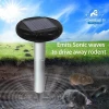 Waterproof Solar Mouse Mole Repeller Sonic Repeller Pest Control for Vole Gopher Mice