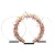 Import Wedding Decor Supplies Circle Shape Banner Aluminum Frame Circular Wall Round Backdrop Stand from China