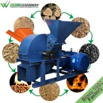Weiwei MFJ420 wood working crusher diesel electric saw fertilizers making sawing wood mill sawdust making machine