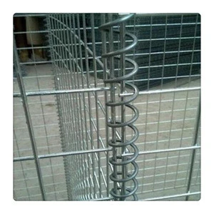 welded gabion box/galvanized gabion mesh/