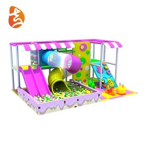 Wenzhou supply small plastic slide/wall climbing/ocean balls toddlers indoor play ground equipment price