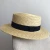 Import Wheat straw flat - topped straw hat for men summer bow sun visor summer beach from China