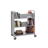 Wheels Library Furniture/Metal Book Trolley/Library Trolley Cart